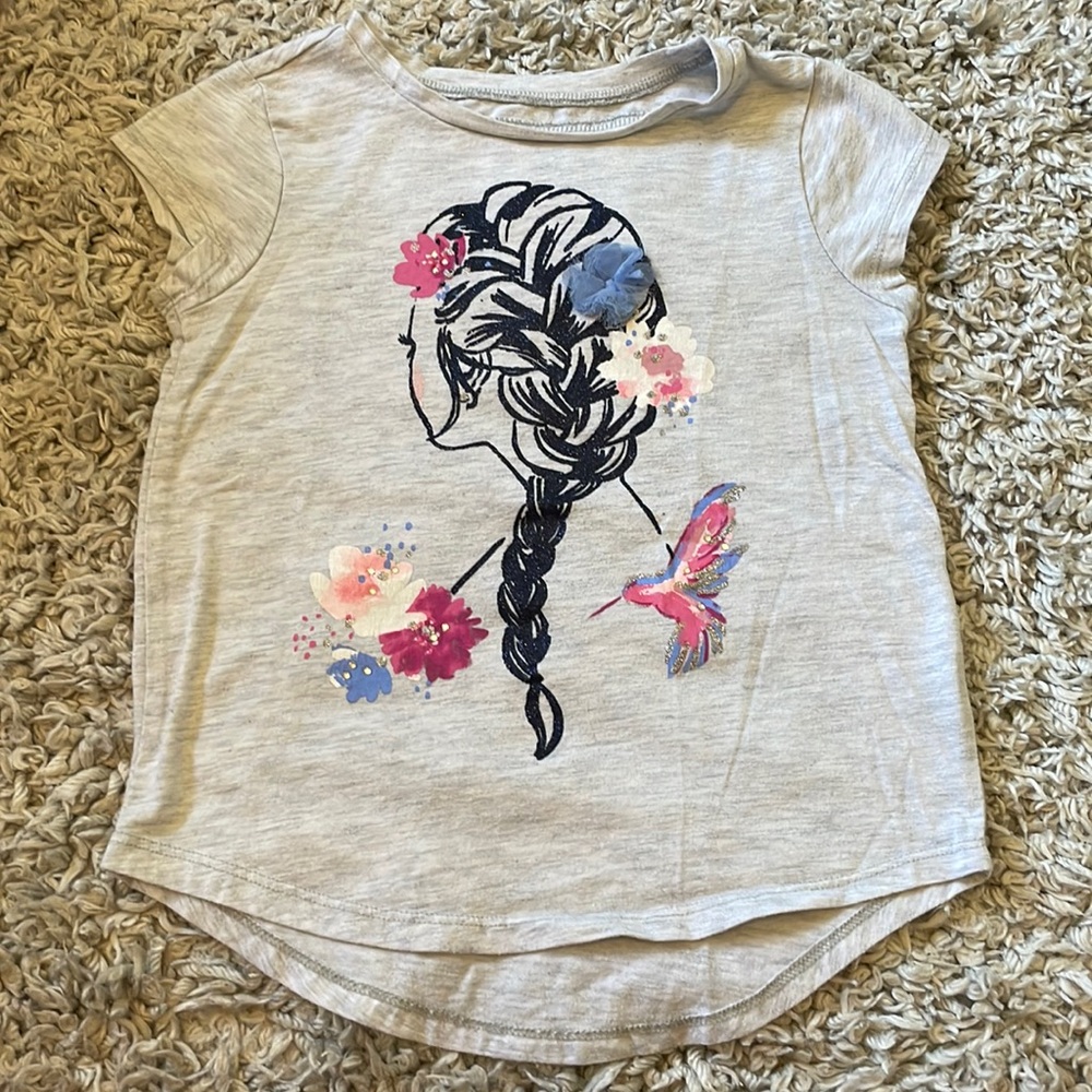 2018 “Bright Days Ahead” Pretty Braid Tee, Size S (5-6)